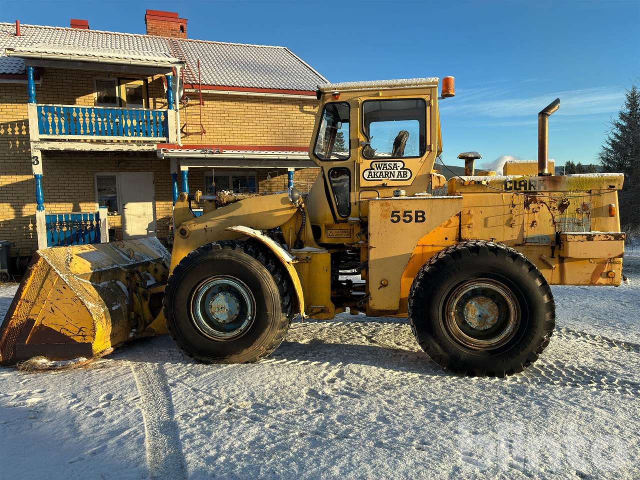 Radlader Clark 55