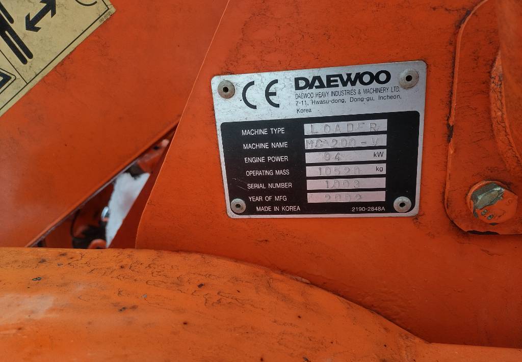 Radlader Daewoo 200-V Mega
