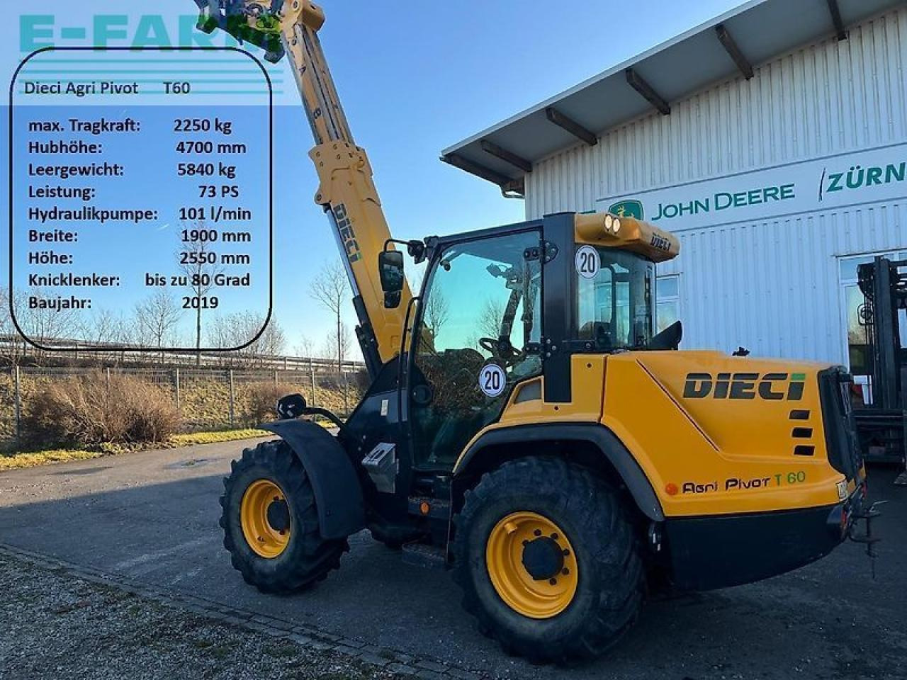 Radlader Dieci agri pivot t60 teleskopradlader