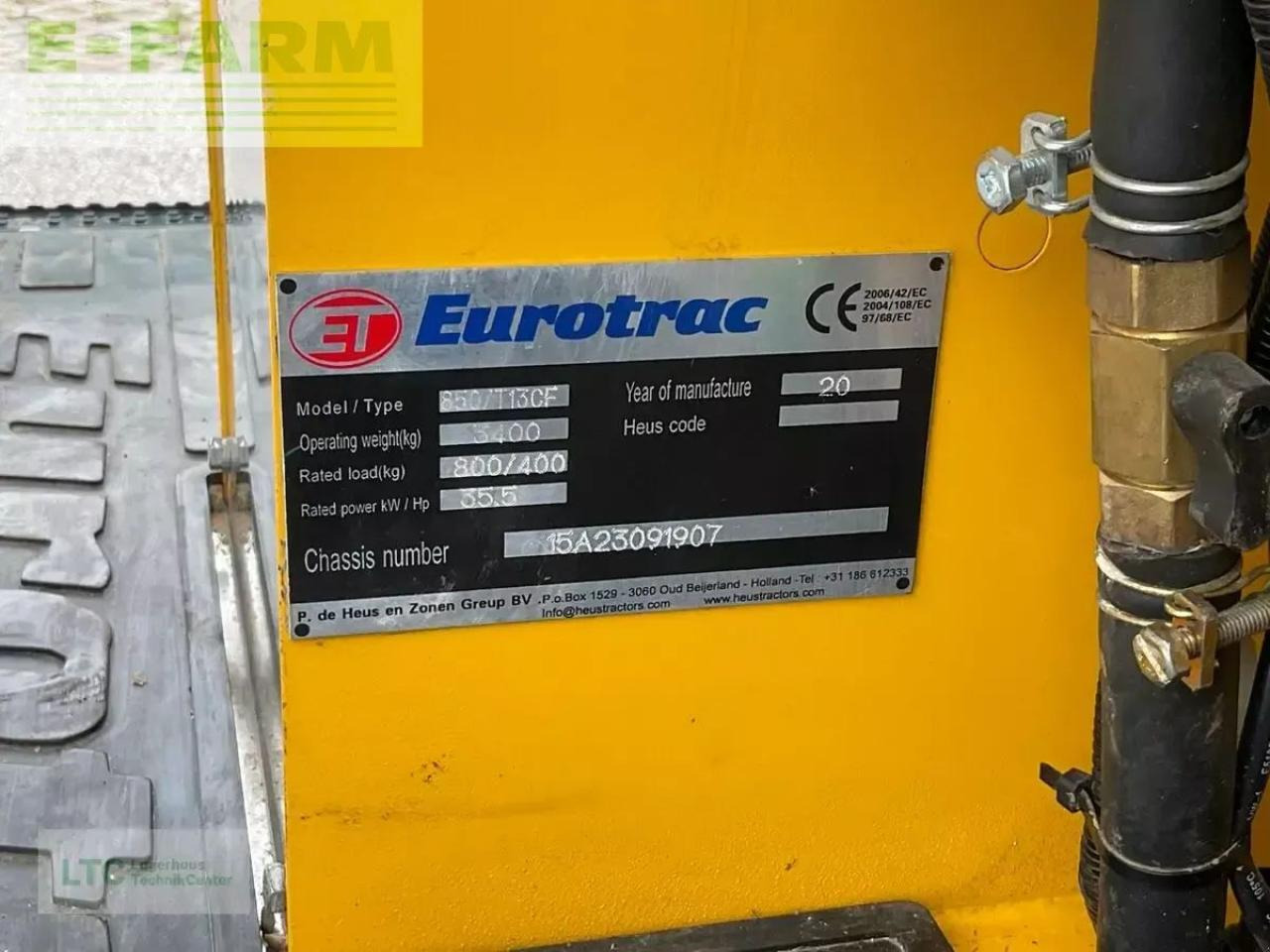 Radlader Eurotrac t 13-cf