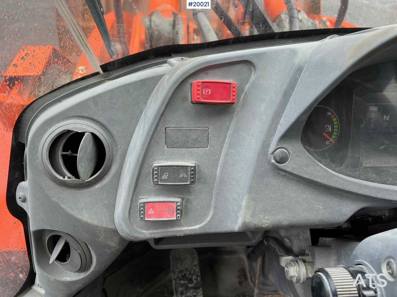 Radlader Hitachi zw370-6 Hjullaster m/ vekt, skriver og skuffe