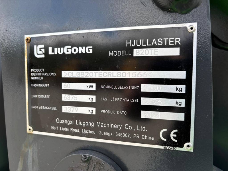 Radlader LIUGONG 820 TE Electric
