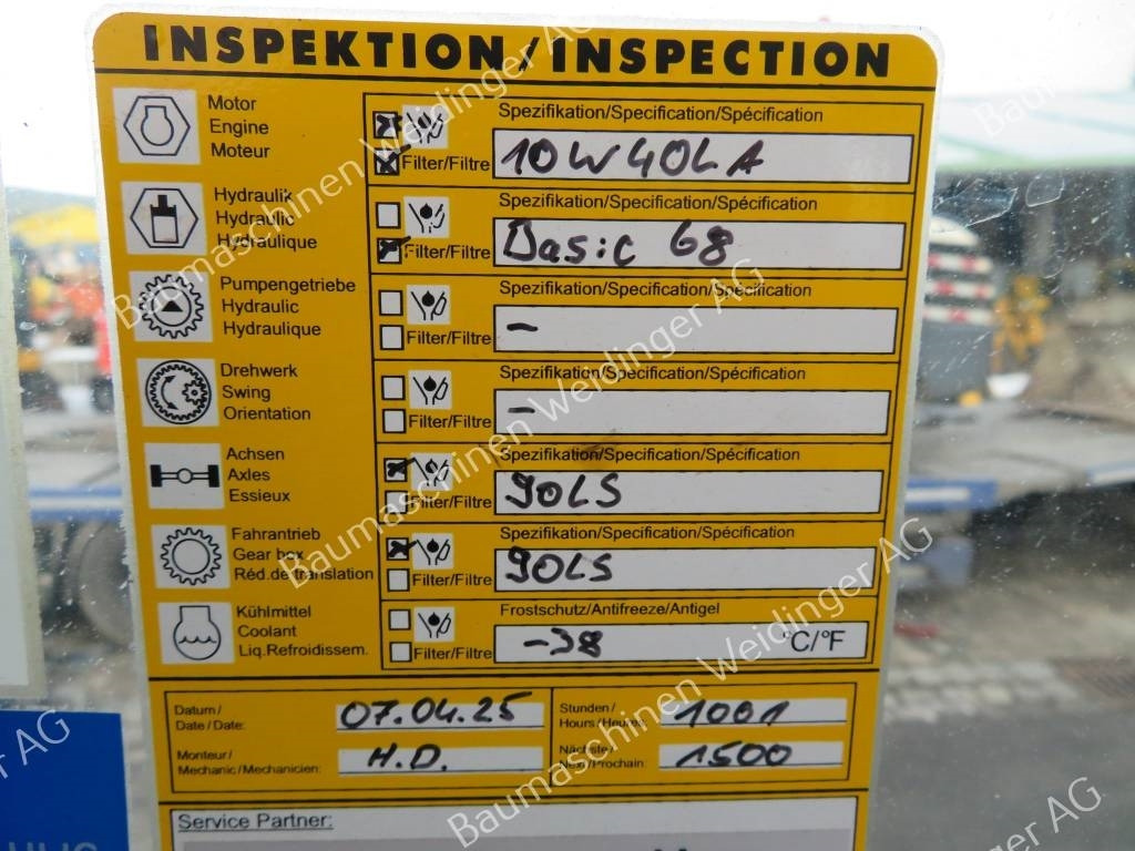 Radlader Liebherr 506