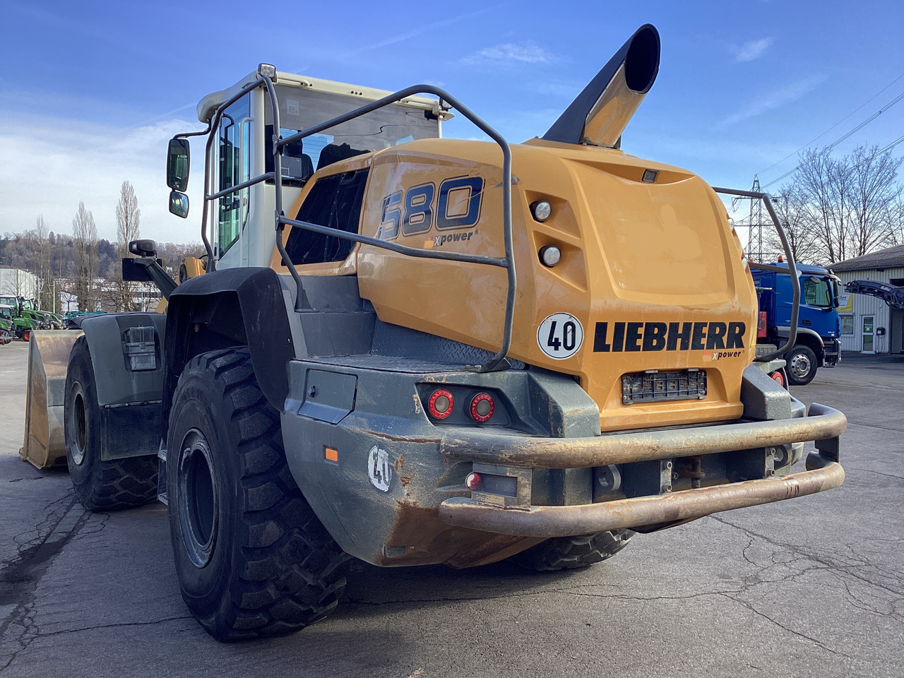 Radlader Liebherr L580 XPower IV