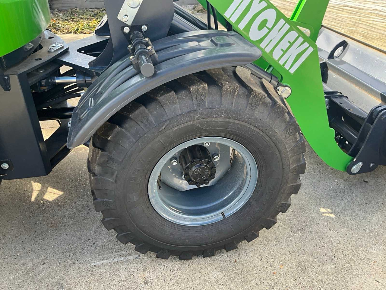 Radlader NYCHEKI Y25-42 SHOVEL / WHEEL LOADER WITH CAB AND EXCAVATOR BUCKET