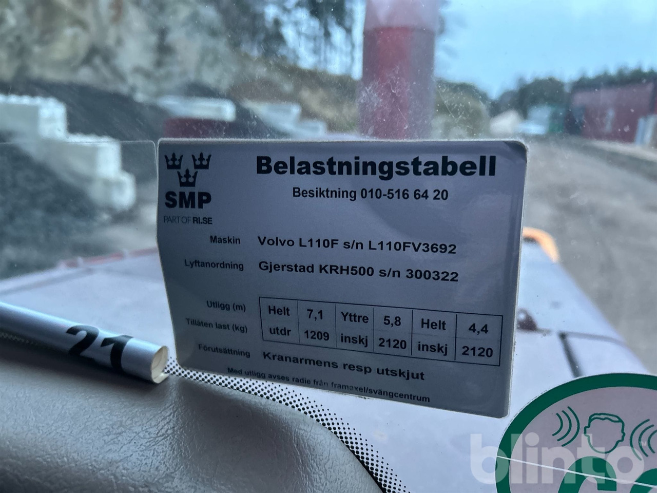 Radlader Volvo L110F