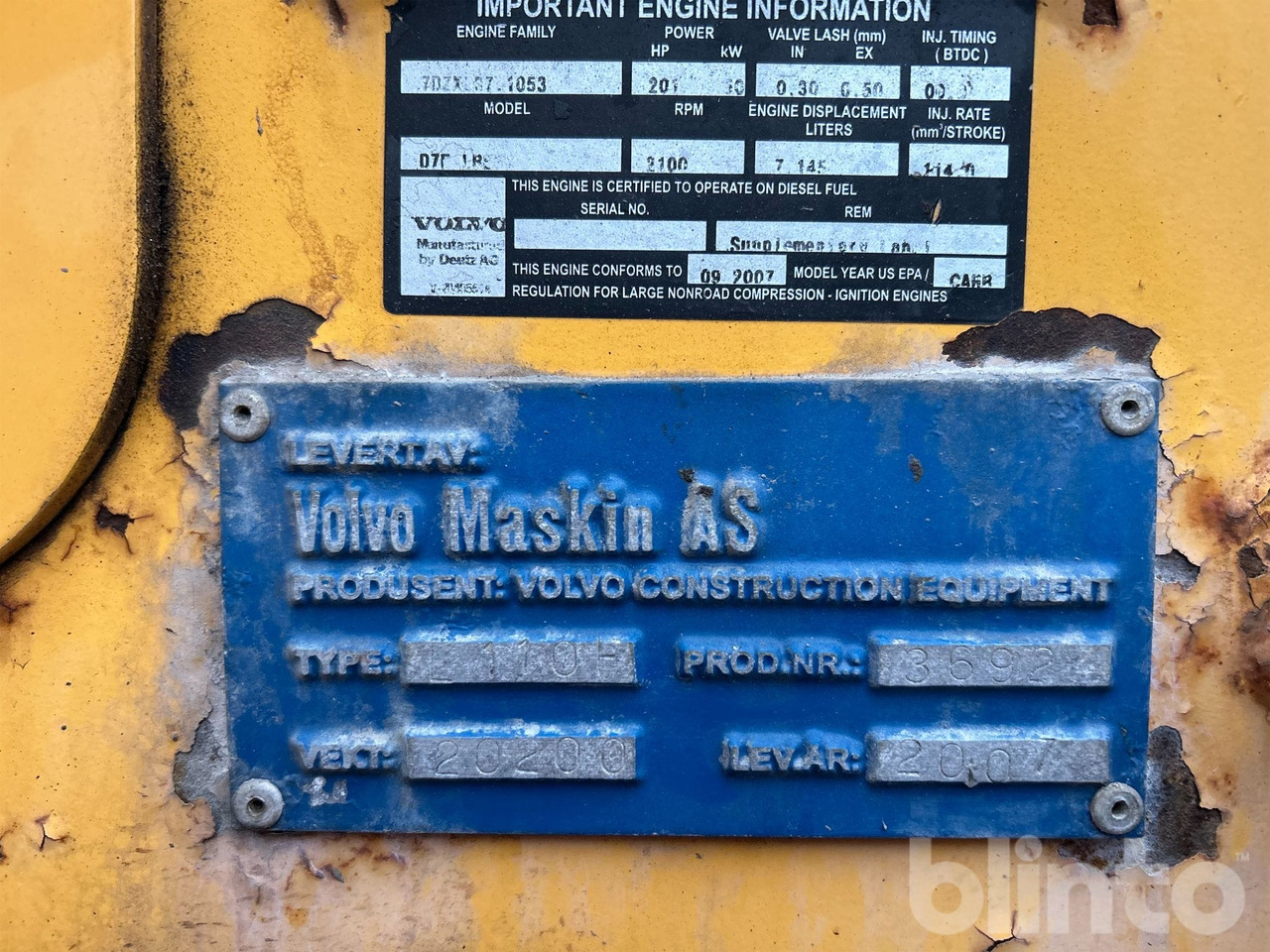 Radlader Volvo L110F