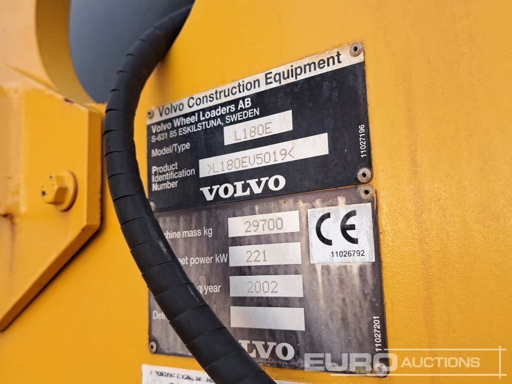 Radlader Volvo L180E