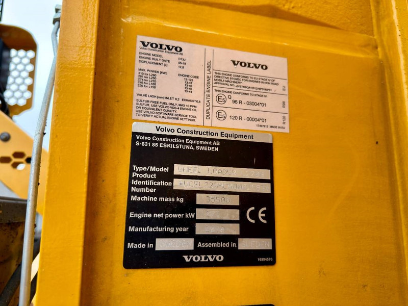 Radlader Volvo L220H