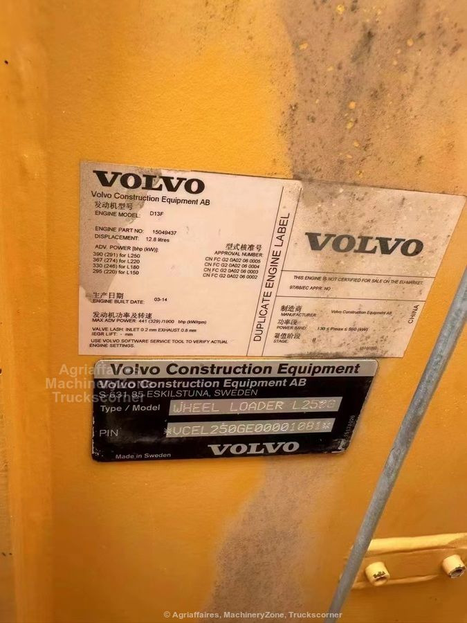 Radlader Volvo L250G