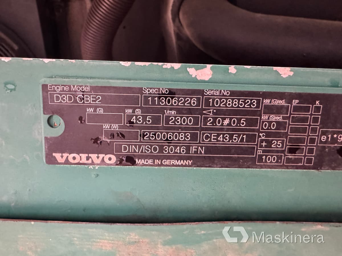 Radlader Volvo L25BV-P Hjullastare Volvo L25B med tillbehör