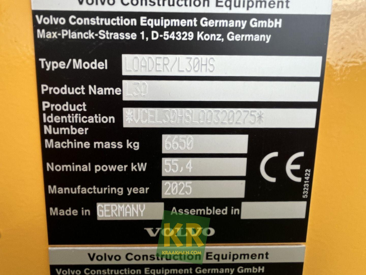 Radlader Volvo L30HS