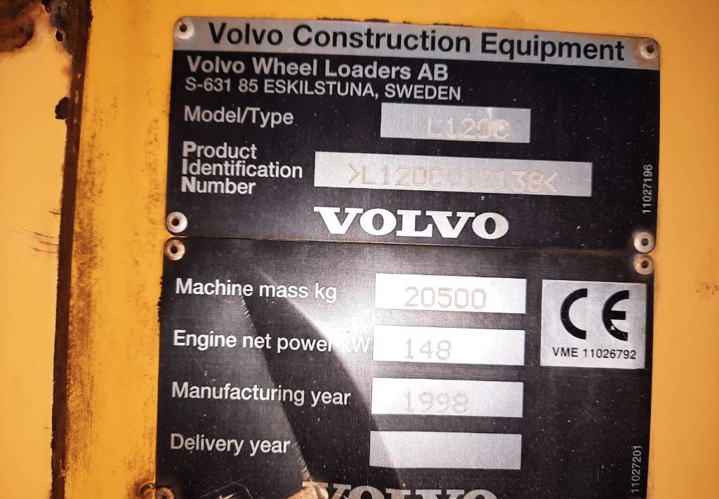 Radlader Volvo L 120 C