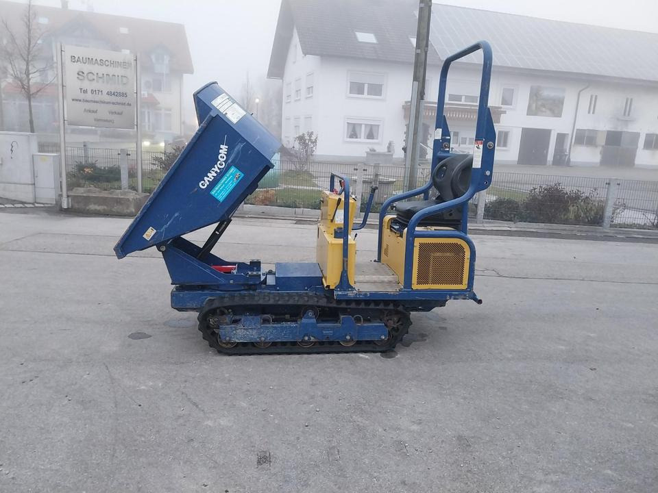 Raupendumper Canycom Dumper S120 Kettendumper Kubota Mulde Kette