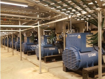 Stromgenerator SDMO T2100 - 9 units x 1680 kW / 2100 kVA - Low hours !: das Bild 1