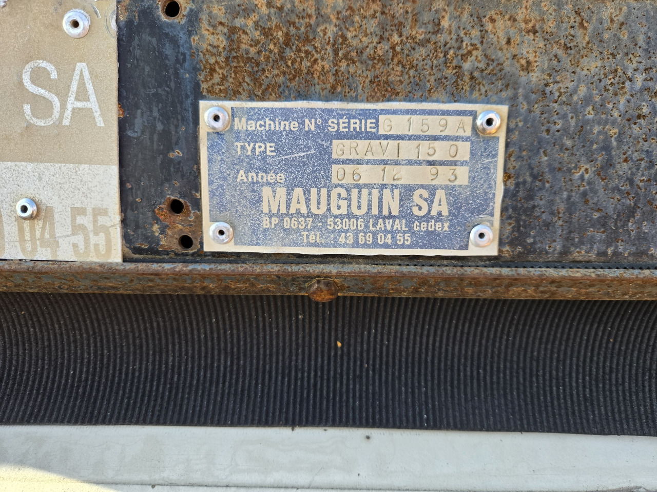 Baumaschine Secmair MAUGUIN MARREL