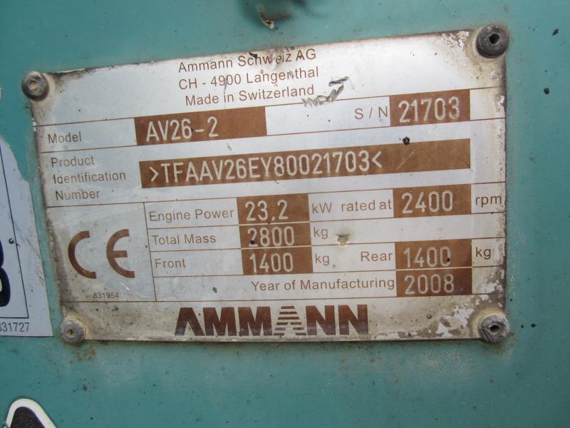 Straßenwalze Amman AV26-2