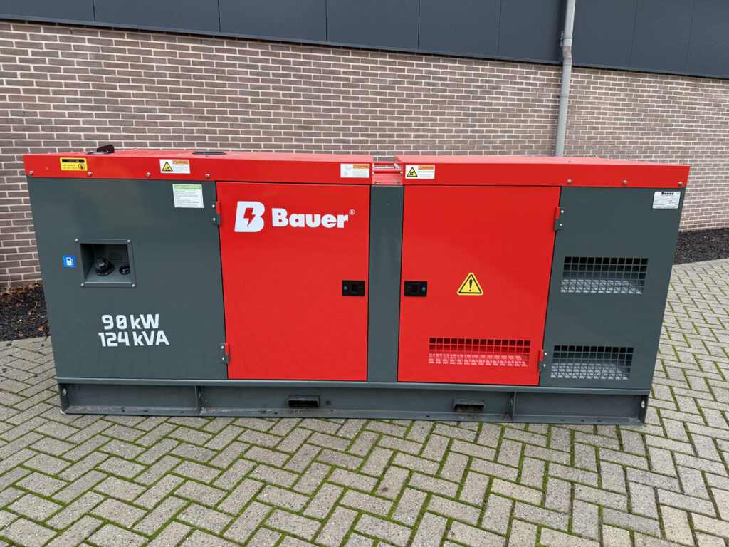 Stromgenerator BAUER 124 KVA