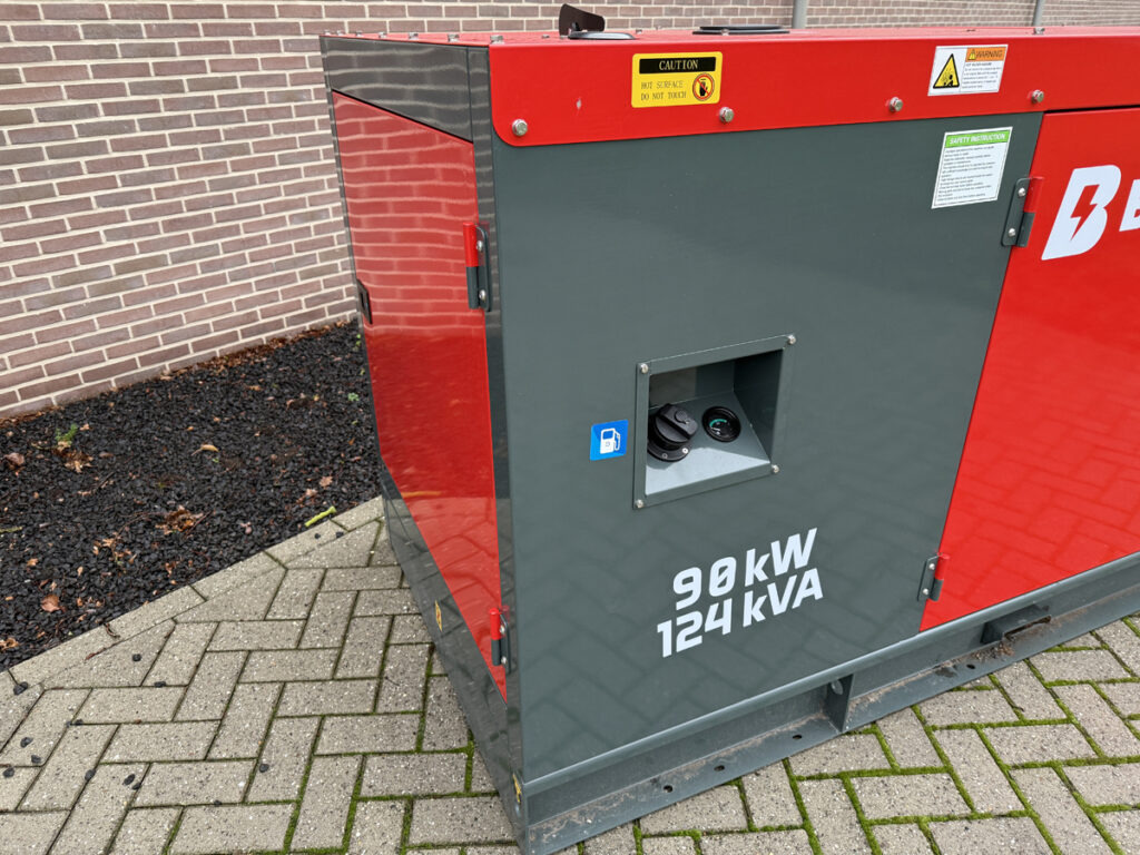 Stromgenerator BAUER 124 KVA