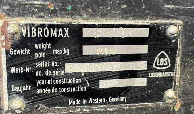 Walzenzug Vibromax W1101: das Bild 21