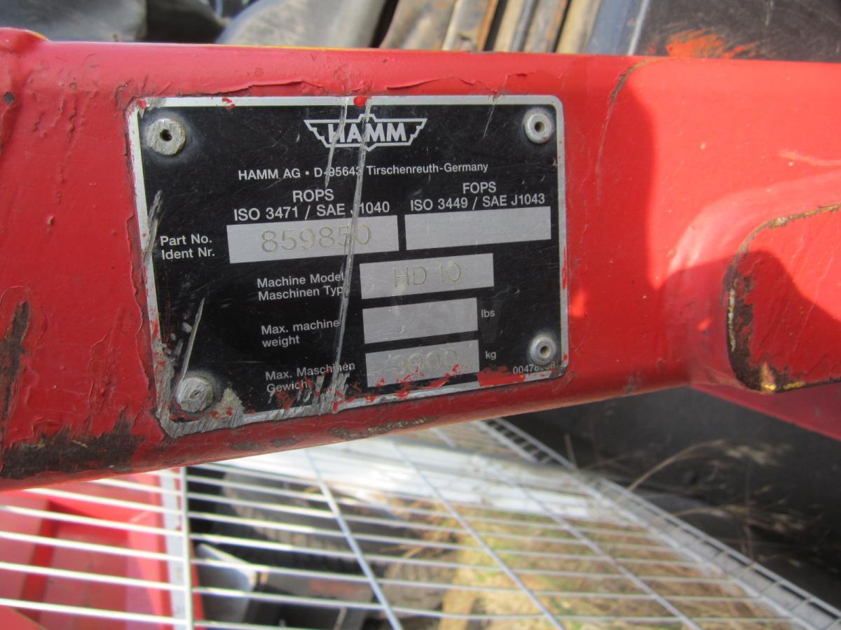Walzen Hamm HD 10
