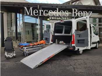 Kleinbus, Personentransporter Mercedes-Benz Sprinter 214 CDI 7G Krankentransport Trage+Stuhl: das Bild 1