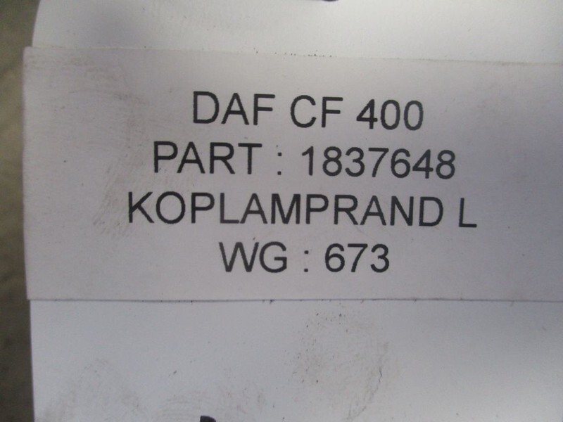 Stoßstangenecke für LKW DAF 1837648 CF 400 Euro 6 links: das Bild 2