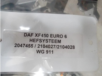 DAF 2047455/2104027/2104028 DAF CF XF HEFSYSTEEM EURO 6 - Rahmen/ Chassis für LKW: das Bild 5