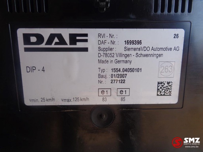 Armaturenbrett für LKW DAF Occ instrumentenpaneel daf xf105: das Bild 3