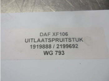 Abgaskrümmer für LKW DAF XF106 1919888 / 2199692 UITLAATSPRUITSTUK EURO 6: das Bild 4