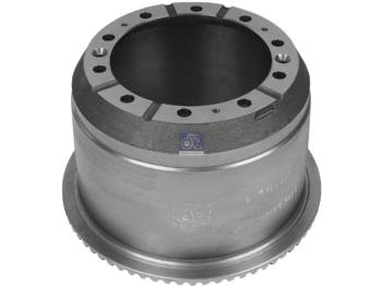 Bremstrommel für LKW DT Spare Parts 1.18706 Brake drum D: 413 mm, 10 bores, b: 23,5 mm, P: 335 mm, d: 295 mm, H: 320,5 mm, B: 265,5 mm: das Bild 1