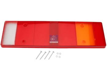 Heckleuchte für LKW DT Spare Parts 1.21255 Tail lamp glass L: 464 mm, H: 130 mm: das Bild 1