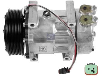Klimakompressor für LKW DT Spare Parts 1.23024 Compressor, air conditioning, oil filled 24 V, 8 PK, DP: 119 mm: das Bild 1