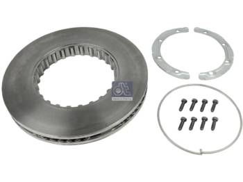 Bremsscheibe für LKW DT Spare Parts 2.40551 Brake disc D: 410 mm, S: 45 mm, s: 41 mm: das Bild 1