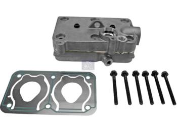 Kompressor, Druckluftanlage für LKW DT Spare Parts 2.44872 Cylinder head, compressor, complete: das Bild 1
