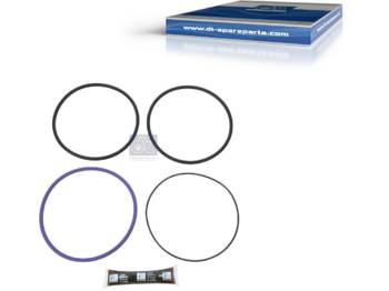 Kolbe/ Ring/ Laufbuchse für LKW DT Spare Parts 2.91142 Seal ring kit, cylinder liner d1: 141 mm, d2: 143 mm, H1: 2,5 mm, H2: 5,8 mm: das Bild 1