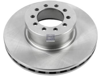 Bremsscheibe für LKW DT Spare Parts 4.62214 Brake disc D: 335 mm, 10 bores, b: 14,5 mm, P: 120 mm, d: 91,6 mm, H: 102,4 mm, S: 34 mm, s: 28 mm: das Bild 1