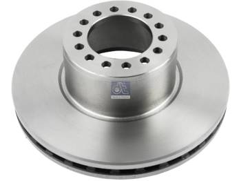 Bremsscheibe für LKW DT Spare Parts 4.62219 Brake disc D: 377 mm, 14 bores, b: 14,5 mm, P: 138 mm, d: 105,6 mm, H: 134 mm, S: 45 mm, s: 37 mm: das Bild 1