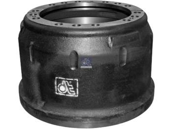 Bremstrommel für LKW DT Spare Parts 4.64035 Brake drum D: 410 mm, 10 bores, b: 23 mm, P: 335 mm, d: 298 mm, H: 306 mm, B: 237 mm: das Bild 1