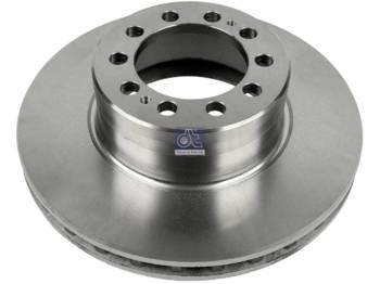 Bremsscheibe für LKW DT Spare Parts 4.65969 Brake disc D: 430 mm, 10 bores, b: 21 mm, P: 168 mm, d: 131 mm, H: 131,5 mm, S: 45 mm, s: 37 mm: das Bild 1