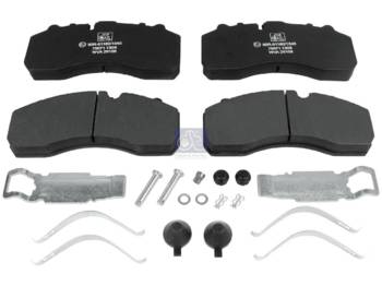 Bremsbeläge für LKW DT Spare Parts 4.90930SP Disc brake pad kit W: 248 mm, S: 30 mm, H: 109 mm: das Bild 1