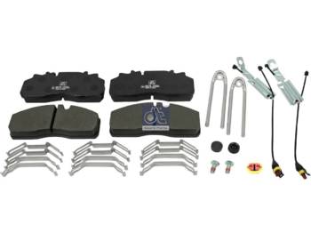 Bremsbeläge für LKW DT Spare Parts 5.92122 Disc brake pad kit, with wear indicators W: 210 mm, S: 30 mm, H: 92 mm: das Bild 1