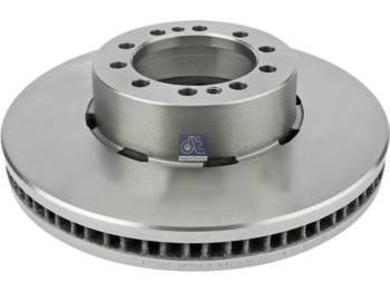 Bremsscheibe für LKW DT Spare Parts 6.61010 Brake disc D: 375 mm, 10 bores, P: 144 mm, d: 117 mm, H: 99 mm, S: 45 mm, s: 38 mm: das Bild 1