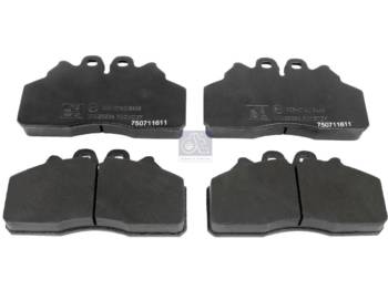 Bremsbeläge für LKW DT Spare Parts 7.92605 Disc brake pad kit W: 175 mm, S: 27 mm, H: 95 mm: das Bild 1