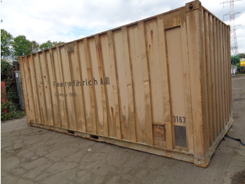 Ersatzteile Diversen Occ 20ft container met brandstoftank: das Bild 1