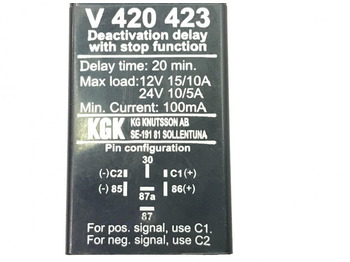 Elektrische Ausrüstung KGK XF105 (01.05-): das Bild 5
