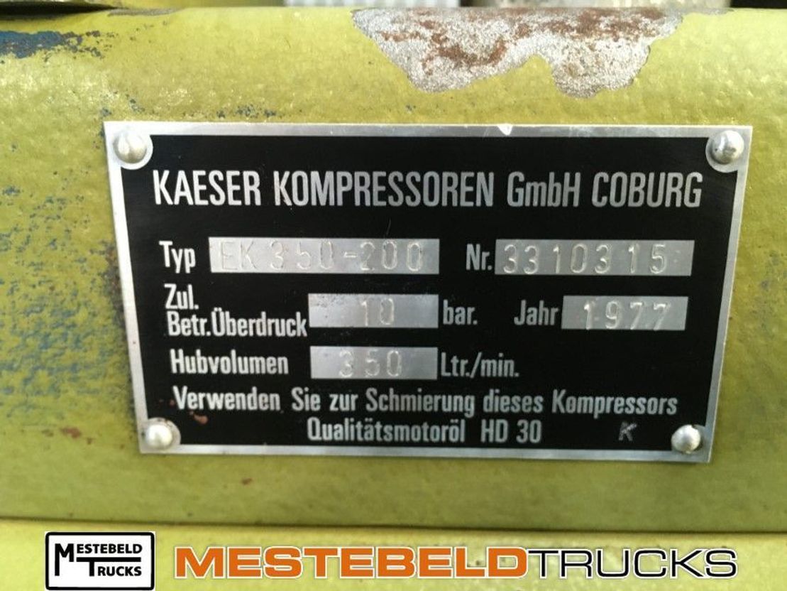 Kompressor, Druckluftanlage für LKW Keaser Compressor type 216053: das Bild 3