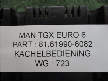 Armaturenbrett für LKW MAN 81.61990-6082 KACHELBEDIENING MAN TGX TGS EURO 6: das Bild 2