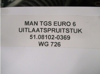 Abgaskrümmer für LKW MAN TGS 51.08102-0369 UITLAATSPRUITSTUK EURO 6: das Bild 2