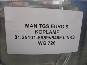 Hauptscheinwerfer für LKW MAN TGS 81.25101-6659/6499 KOPLAMP LINKS EURO 6: das Bild 2